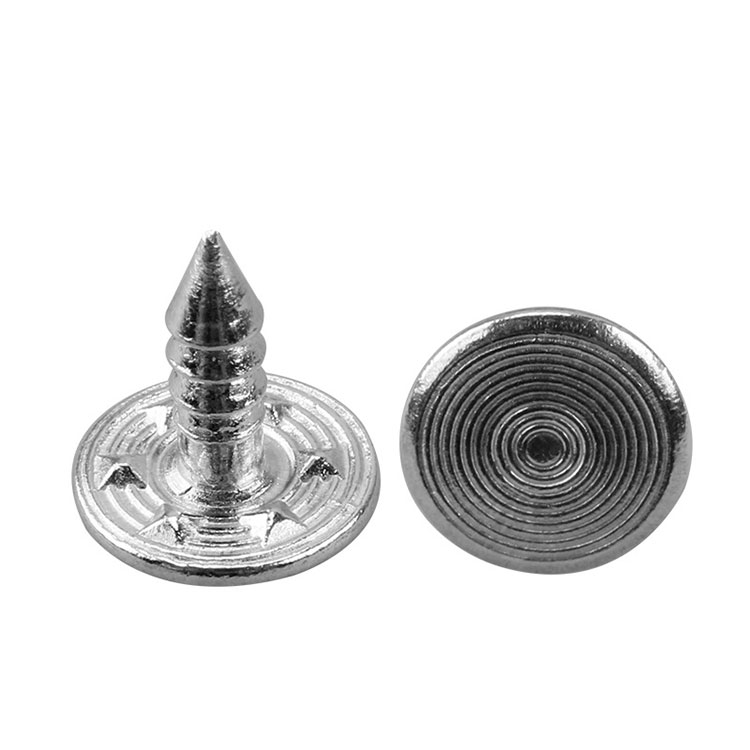Ali zmanjšanje teže aluminijastih kavbojk gumba za nohte znatno izboljša udobje izdelkov iz jeansa?